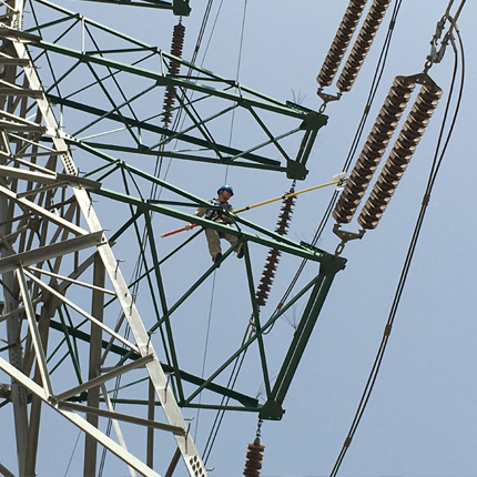 絕緣子憎水性檢測(cè)案例